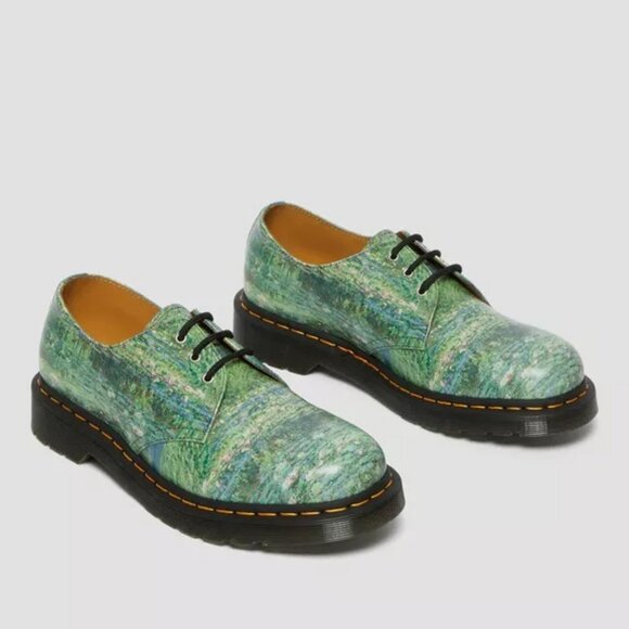 Dr Martens 1461 The National Gallery Monet Oxford Shoes - Picture 2 of 14